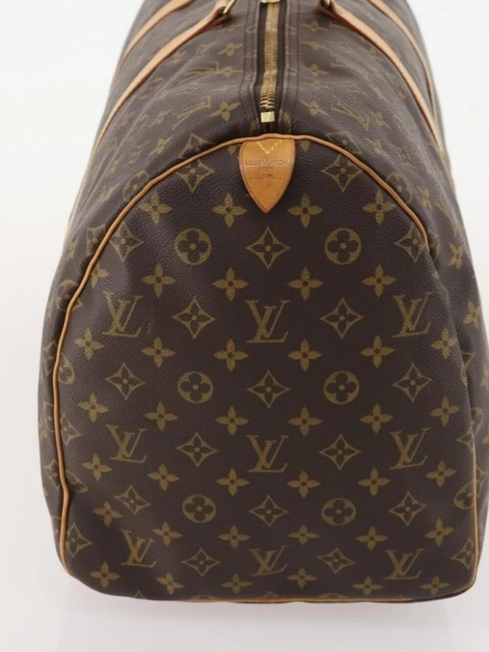 LOUIS VUITTON Monogram Keepall 55 Boston Bag M41424 LV Auth 171243A - Picture 6 of 14